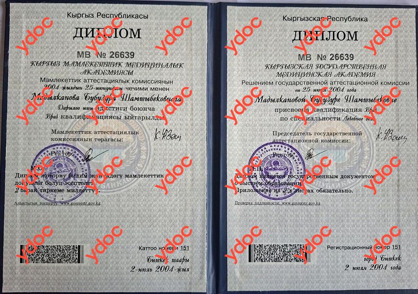 Документтер жана сүрөттөр - Мадылканова З. Ш.